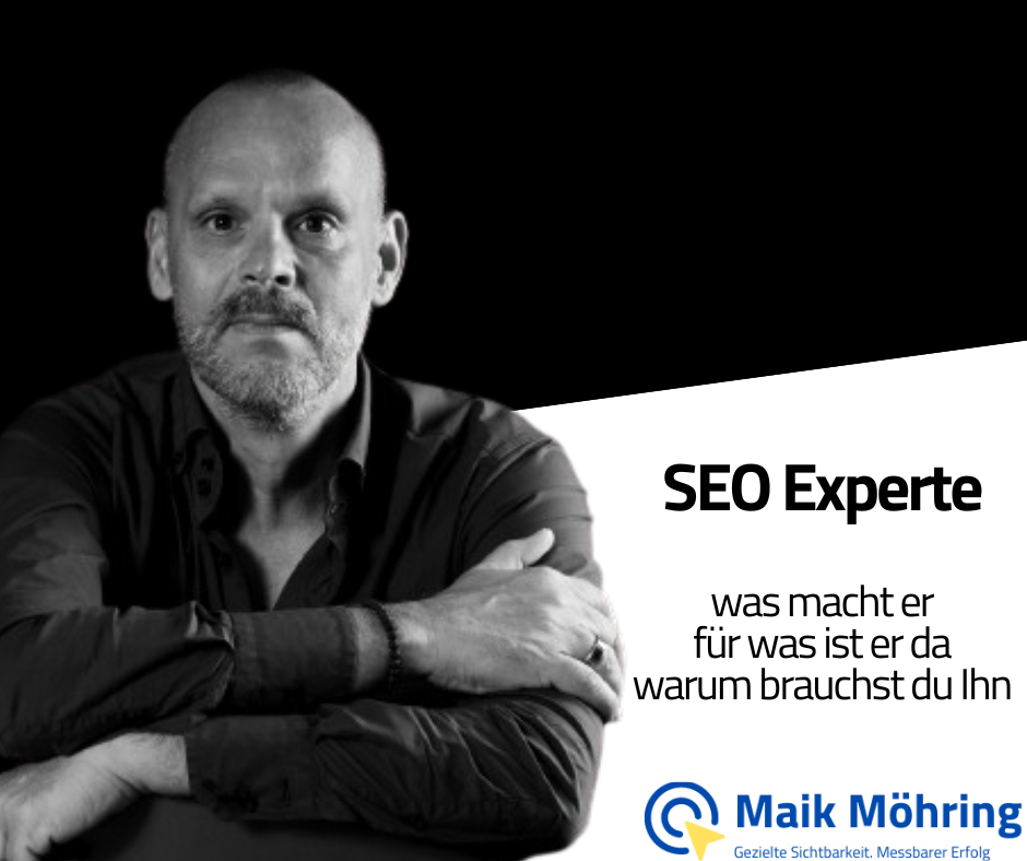 SEO-Experte bei der Arbeit